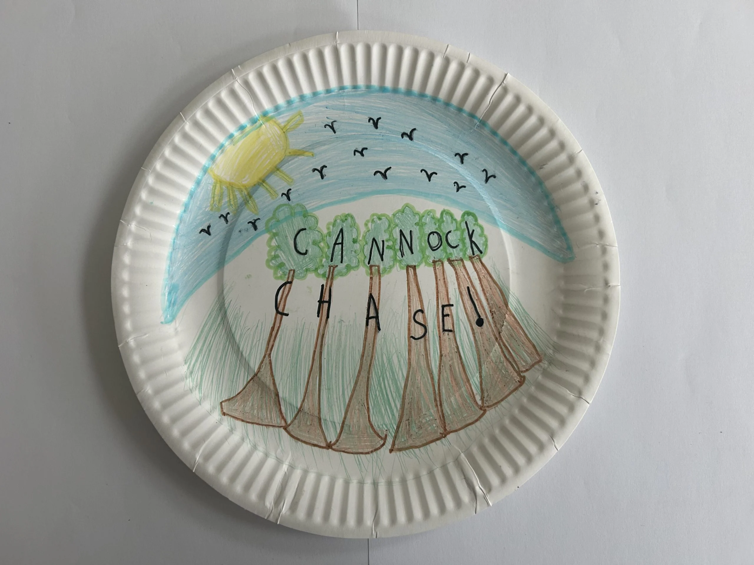 Cannock Chase Plate 1