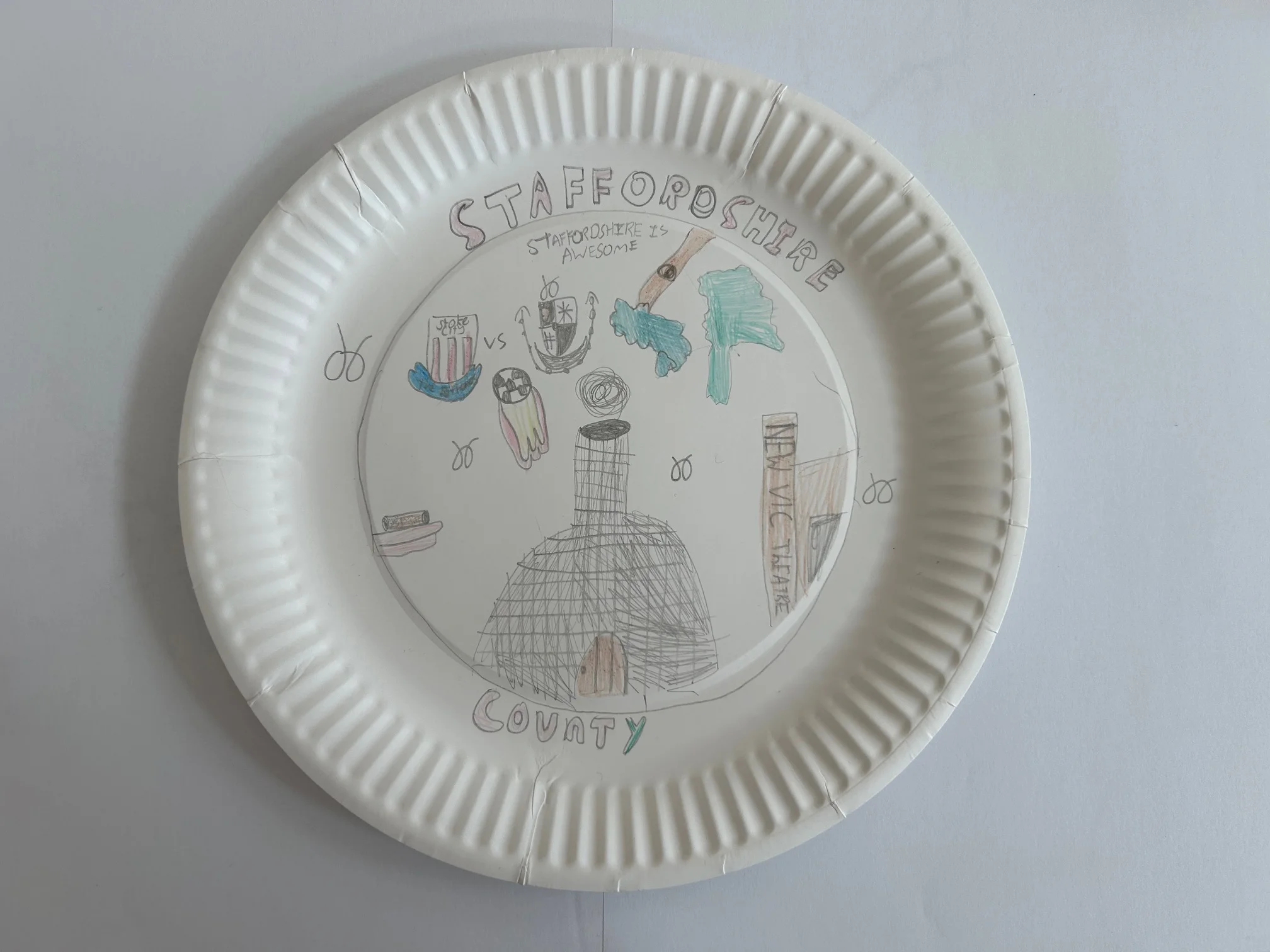 Newcastle-under-Lyme Plate 4