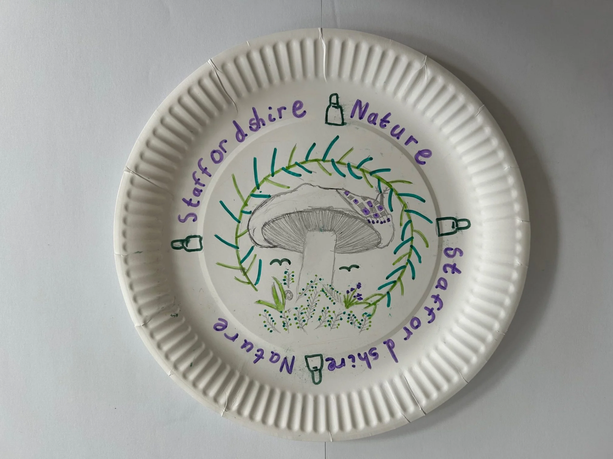 Staffordshire Moorlands Plate 2